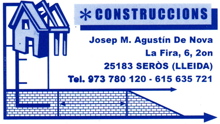 Construccions i reformes José Manuel Agustín De Nova